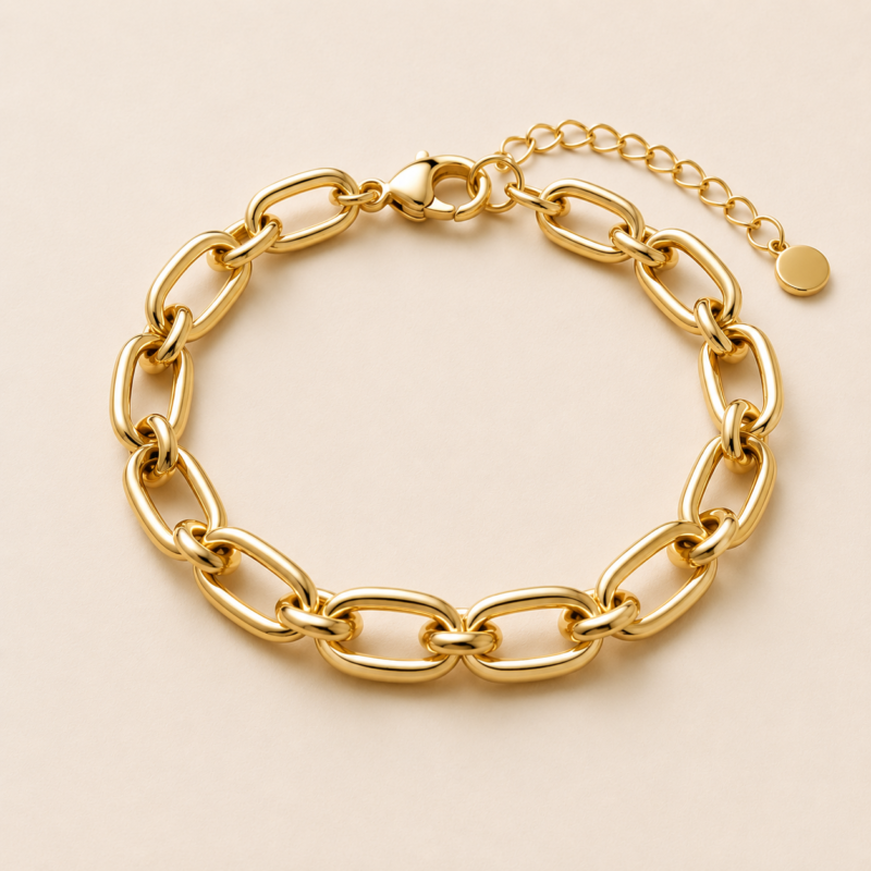 Chunky Chain Link Bracelet from Zivanno
