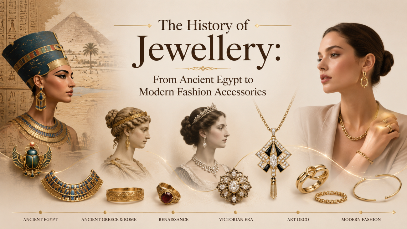 The History of Jewellery: From Ancient Egypt to Modern Fashion Accessories - Zivanno