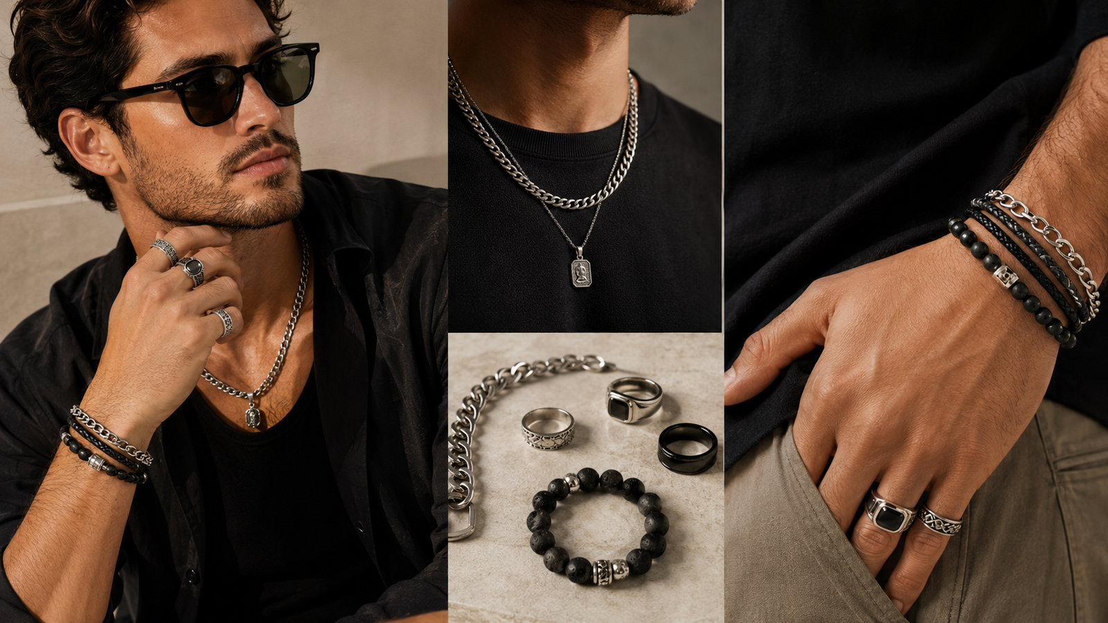 Men's Jewellery Guide 2026: How to Wear Rings, Chains, and Bracelets with Confidence - Zivanno