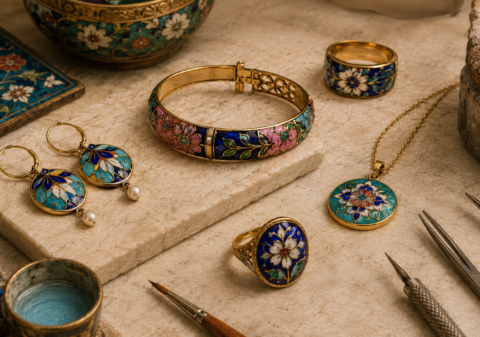 What Is Enamel Jewellery? The Colourful Craft With a 3,000-Year History - Zivanno