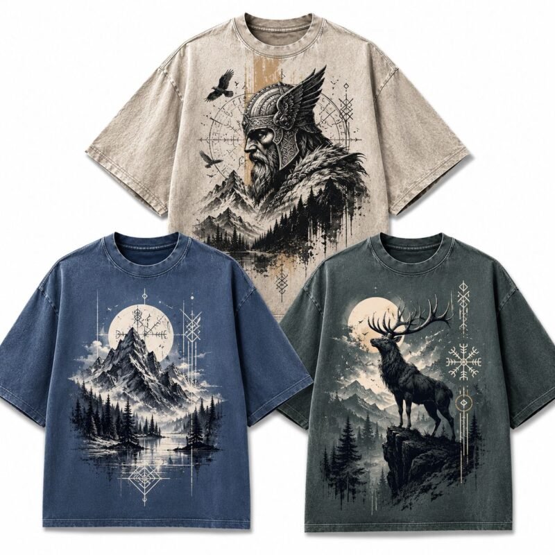 Abstract Graffiti Art Tee from Zivanno