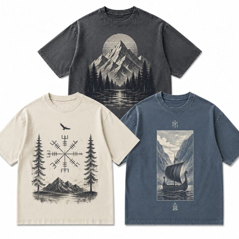 Botanical Line Art Tee from Zivanno