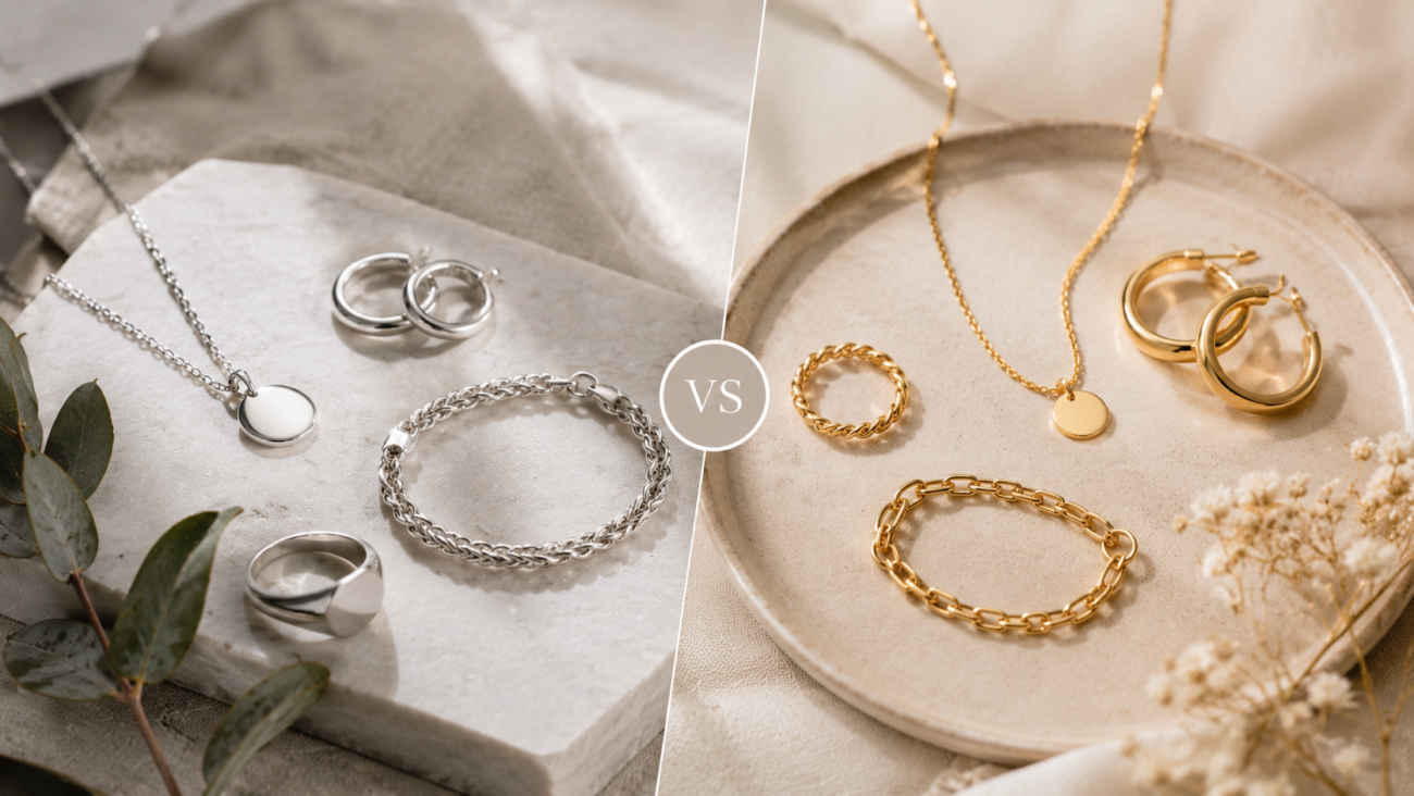Sterling Silver vs Gold-Plated Jewellery: What Is the Difference and Which Should You Buy? - Zivanno