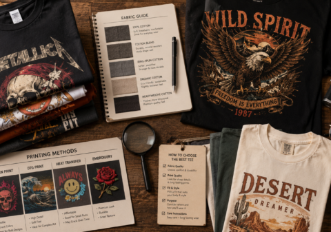 The Complete Guide to Graphic T-Shirts: Fabric, Print Quality, and How to Choose the Best Tee - Zivanno